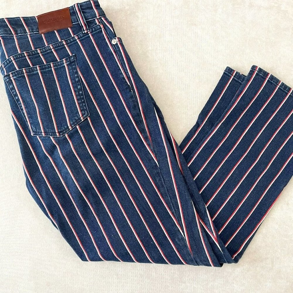 Polo Ralph Lauren Women's Pin Stripe Jean